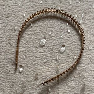Metal Gold Headband